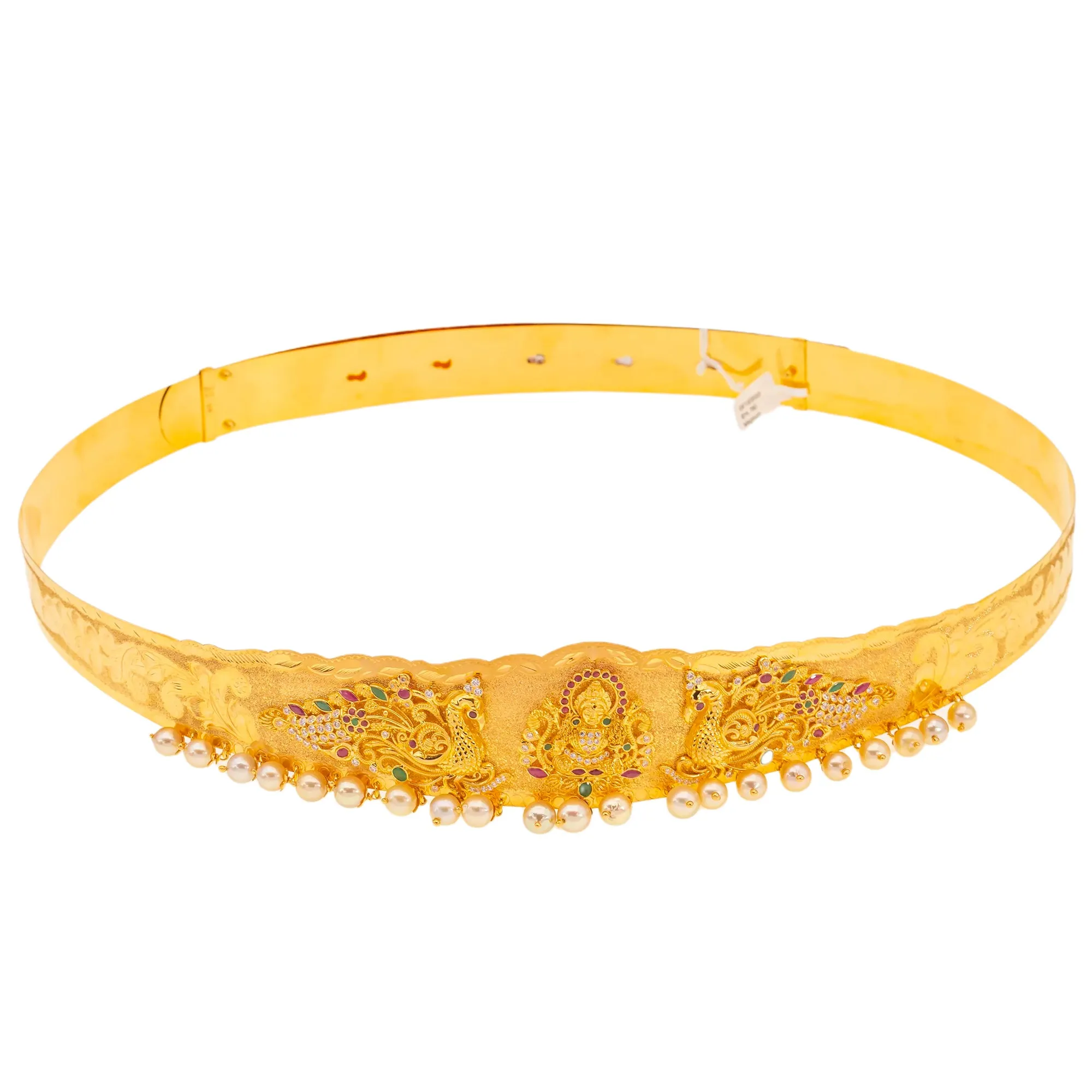 22K Yellow Gold Laxmi Vaddanam Belt (147.7gm)