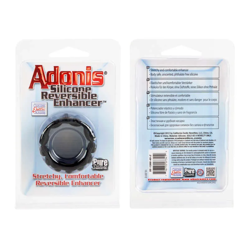 Adonis Silicone Reversible Enhancer Black