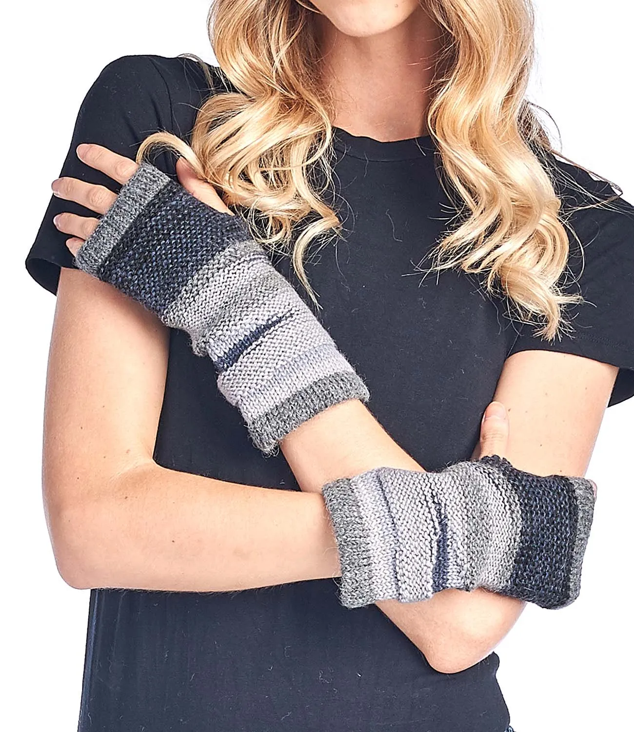 Alpaca Gloves - Colorado - Charcoal