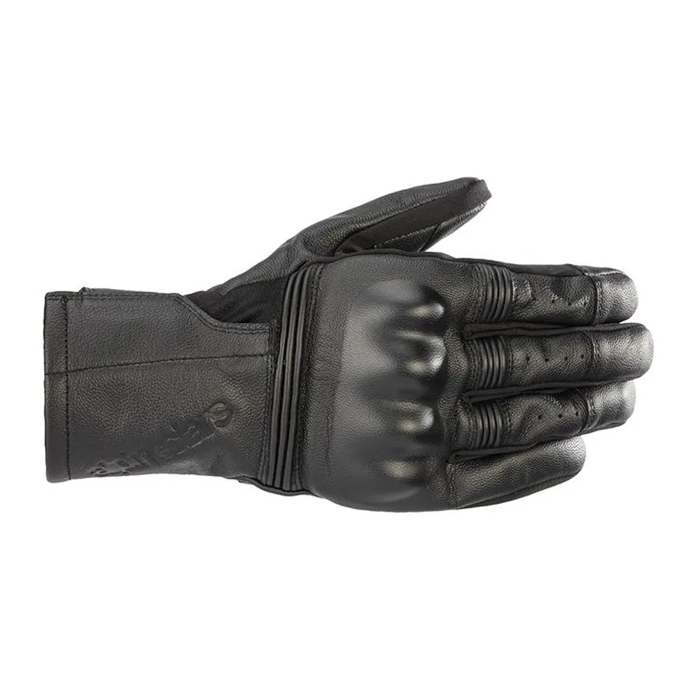 Alpinestars Gareth Leather Motorcycle Gloves Black