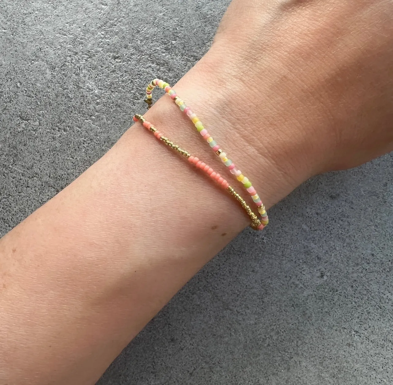 ASYM Bracelet, Peach