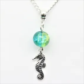 AVBeads Jewelry Beach Necklace 24-inch Y Bead Dangle Seahorse Charm JWLNCB03216a