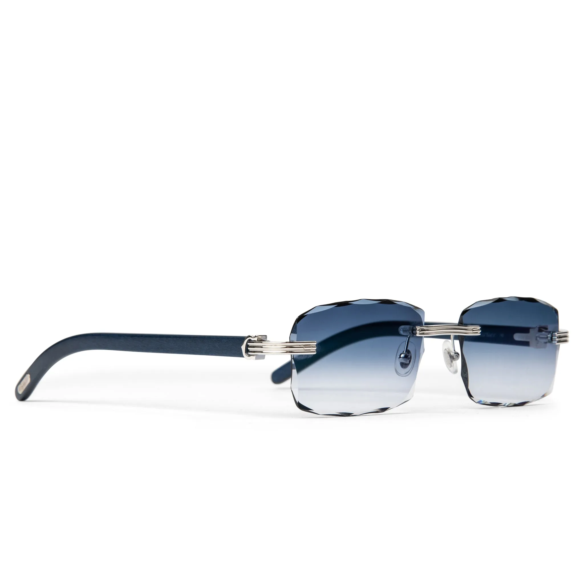 Cartier Eyewear Custom CT0286O-005 Premiere De Cartier Rimless Sunglasses