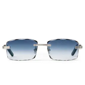 Cartier Eyewear Custom CT0286O-005 Premiere De Cartier Rimless Sunglasses