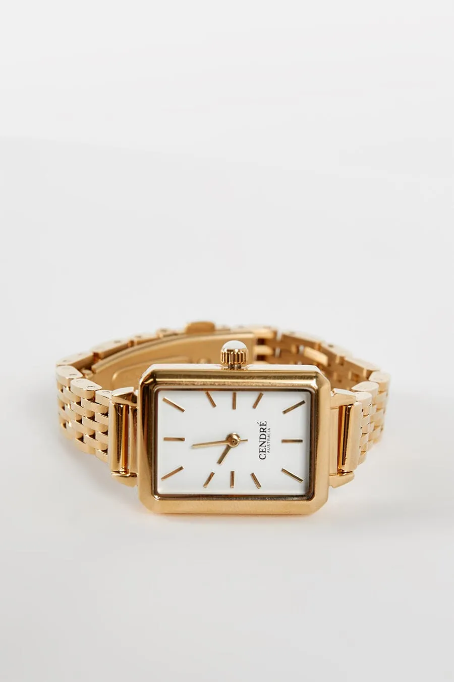 CENDRE MAISON WHITE/GOLD WATCH