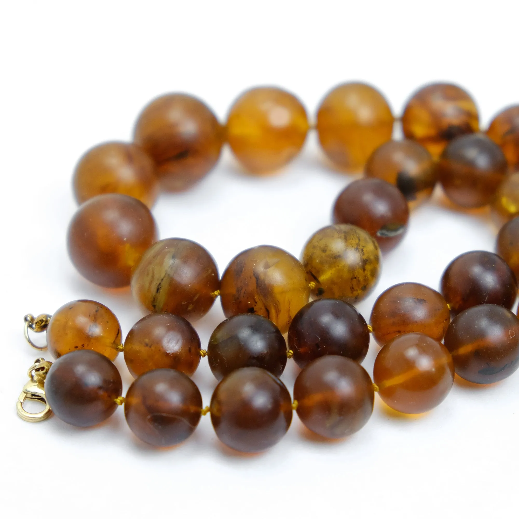 Chin State Fine Amber Necklace #2