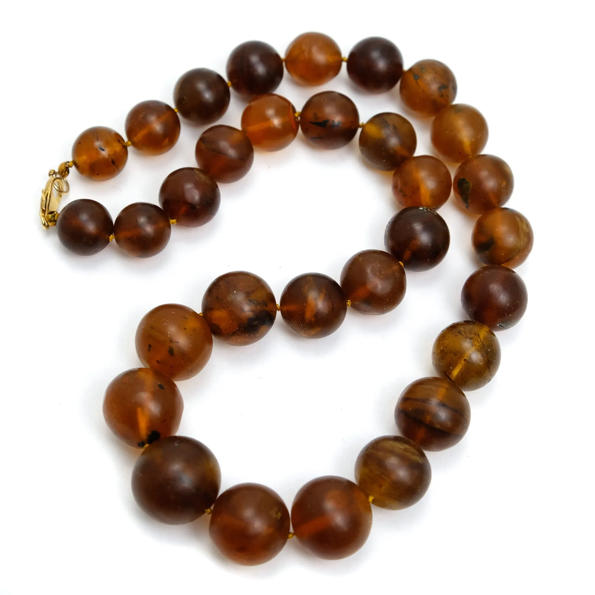 Chin State Fine Amber Necklace #2