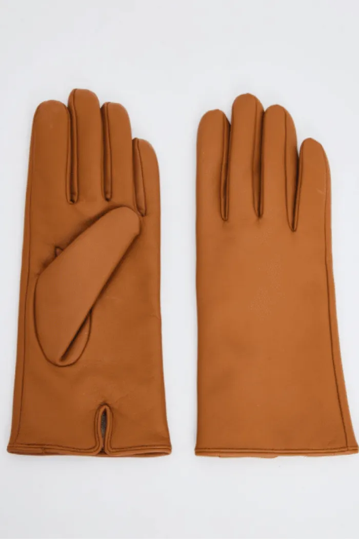 Cleo Gloves, Brown