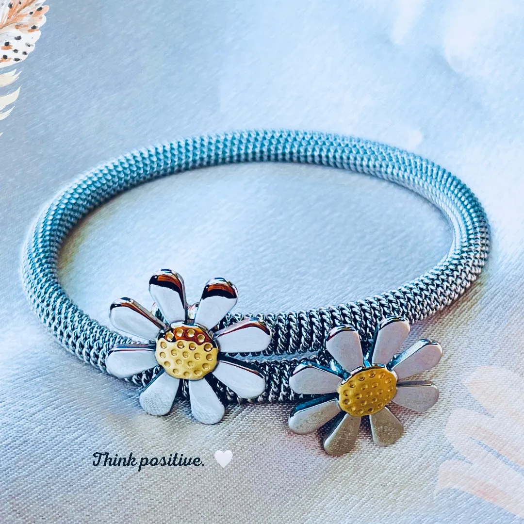 Daisy flower bracelet,elastic bracelets,bangles,gift#09DSB-9