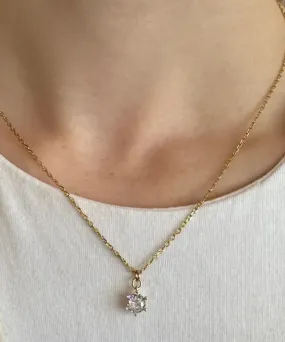 Diamond Necklace - Gold