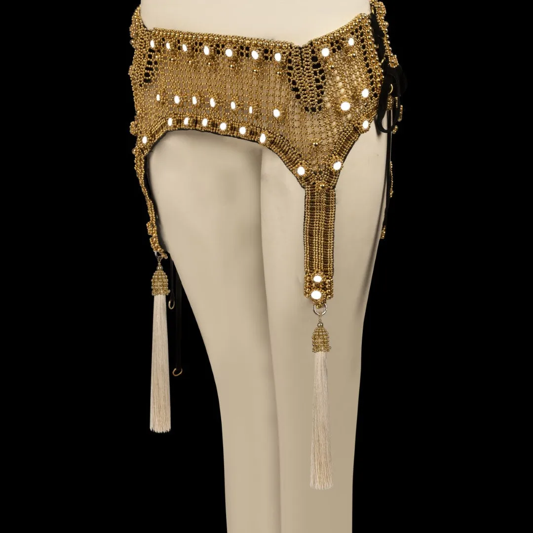 Elohim Modular Garter Belt in Gold