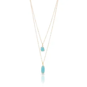 Gemstone Layered Necklace