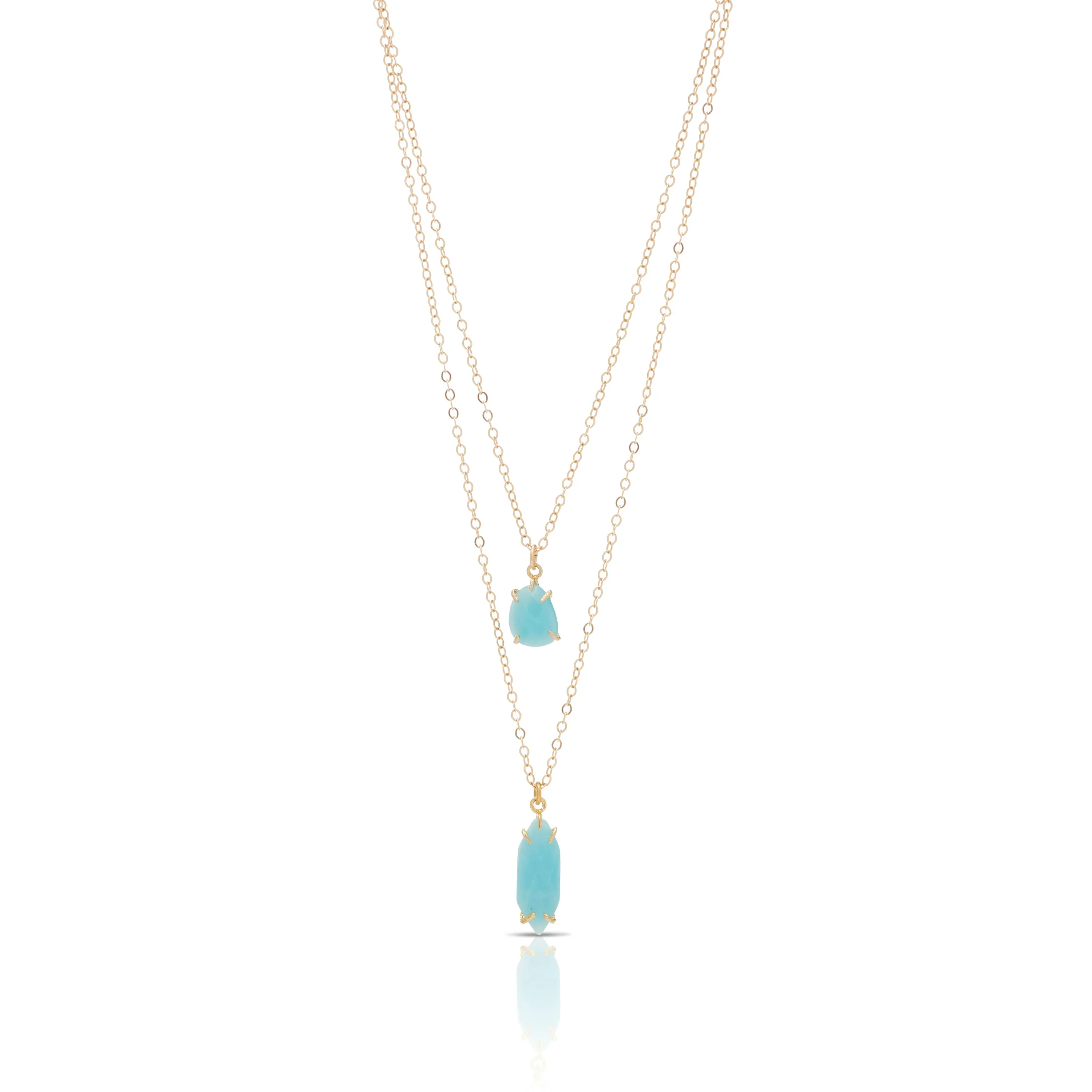 Gemstone Layered Necklace