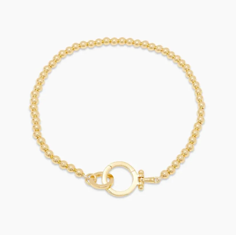 Gorjana Parker Bead Bracelet (gold)