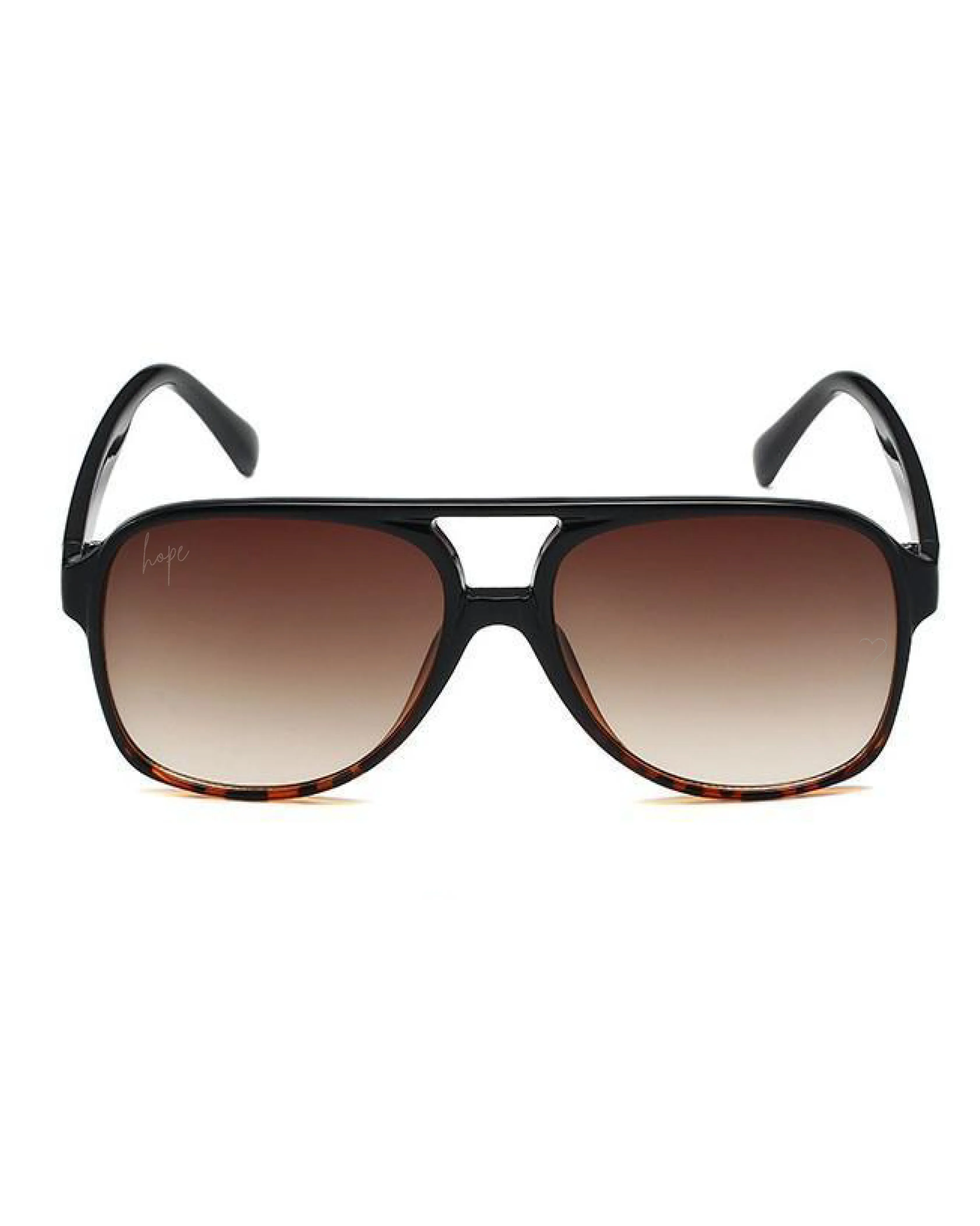 Hope Aviator Sunglasses, Leopard