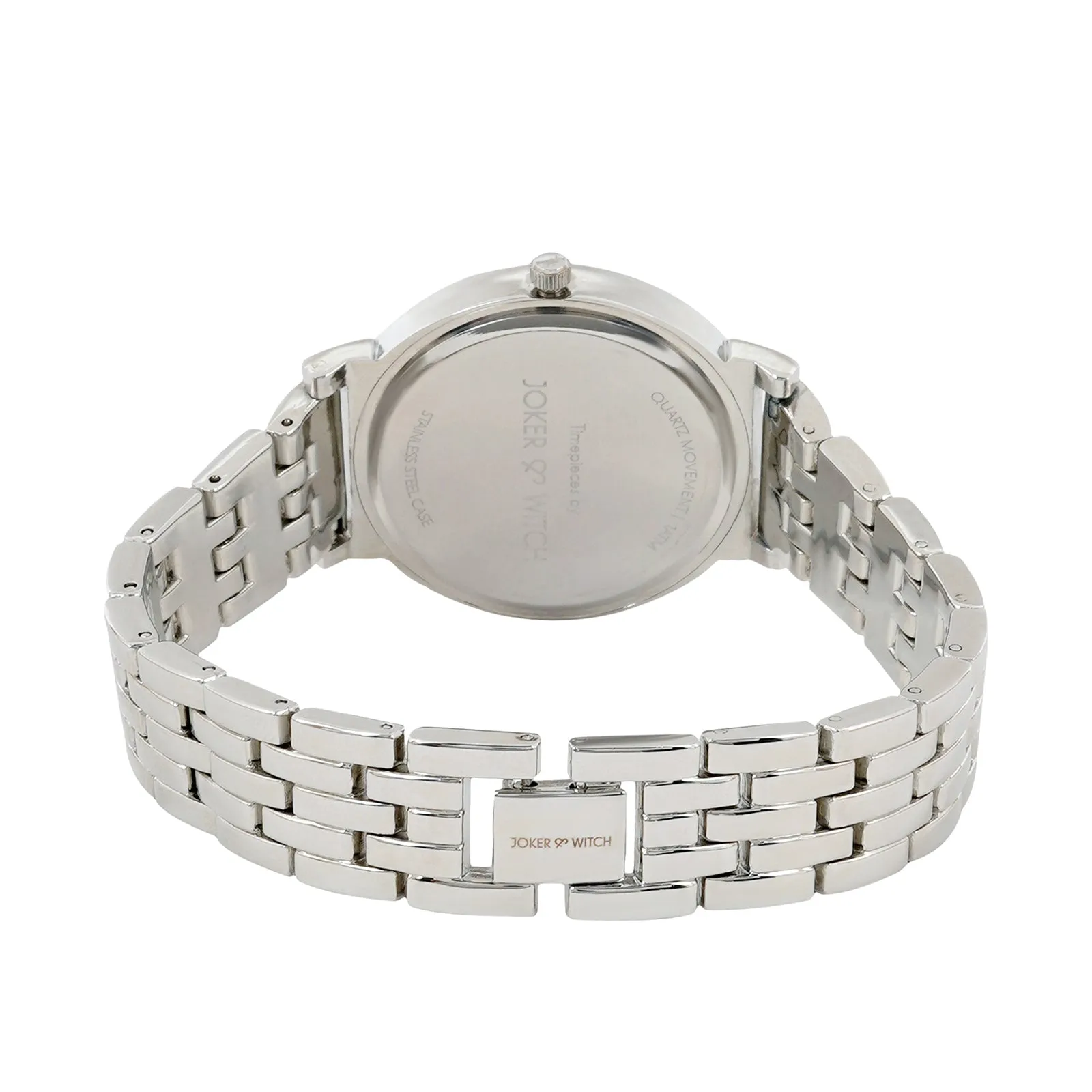 Lorissa Silver Watch Bracelet Stack