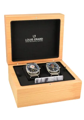 Limited Edition Louis Erard Le Diptyque Watch - Exclusive Collaboration with Alain Silberstein (USA Edition)