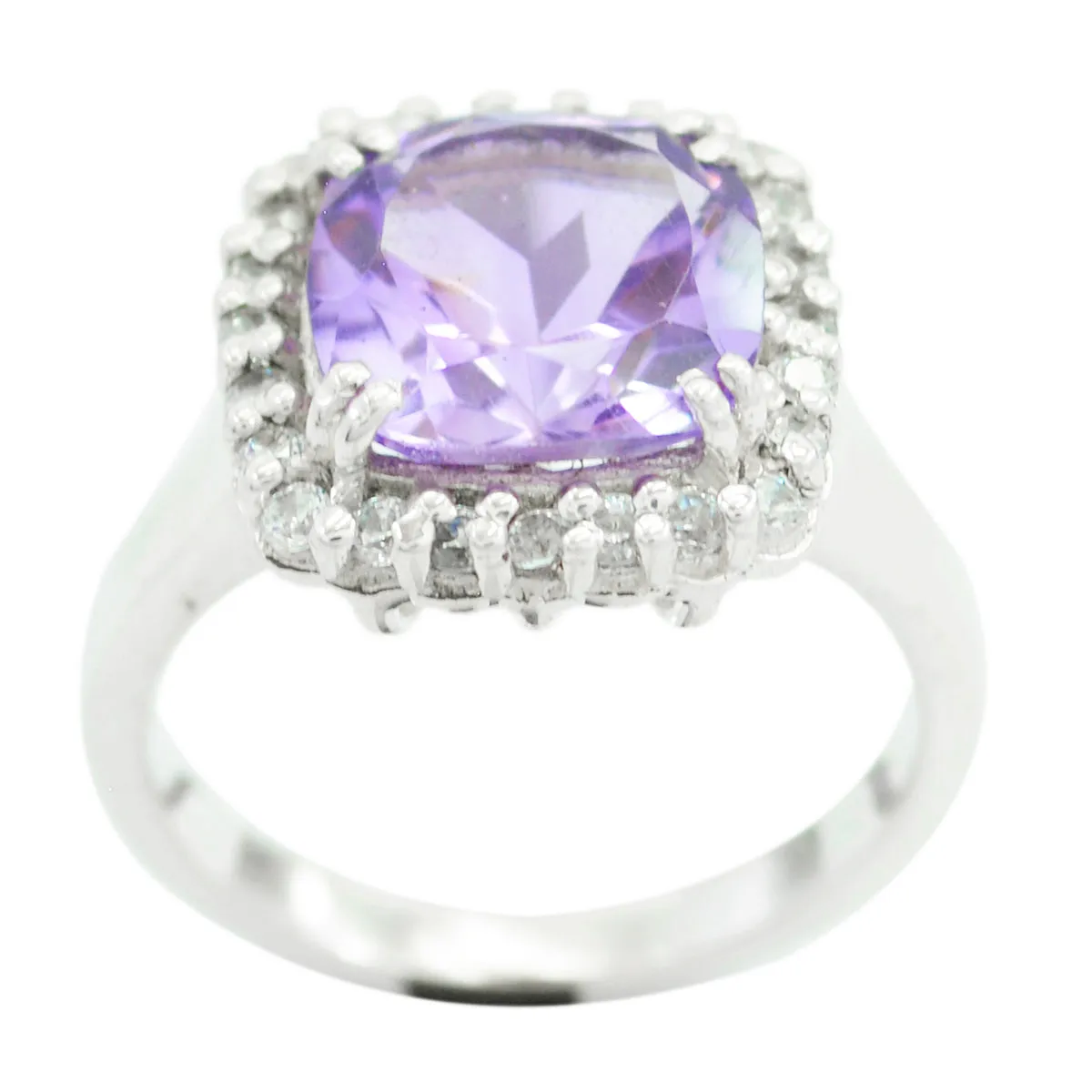 Luscious Gem Amethyst 925 Sterling Silver Rings Friendship Jewelry