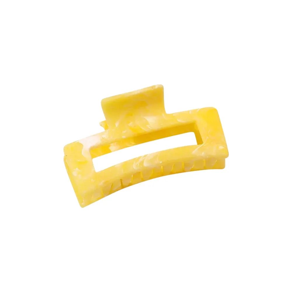 Medium Rectangle Cutout Claw Clip