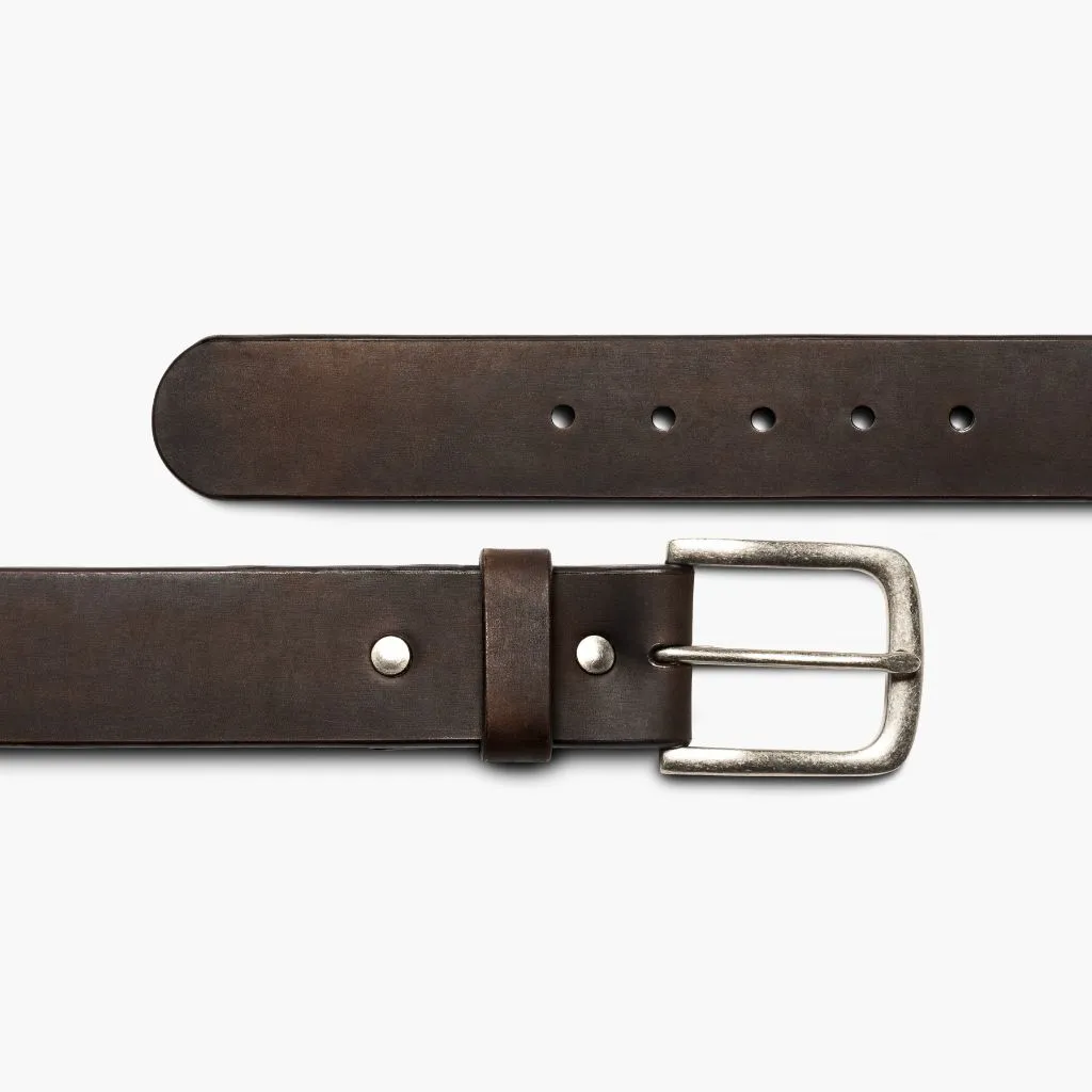 Men's Heritage Leather Belt | Tobacco