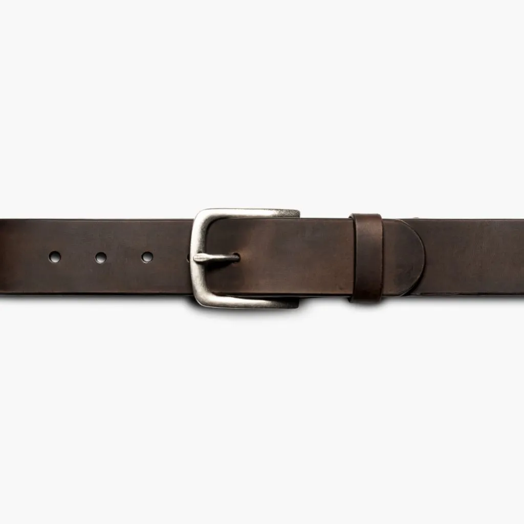 Men's Heritage Leather Belt | Tobacco