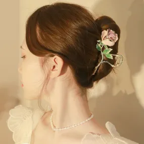 Mental Rose Hair Clip