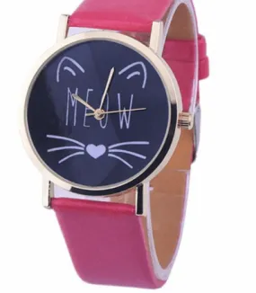 MEOW FASHION WATCH