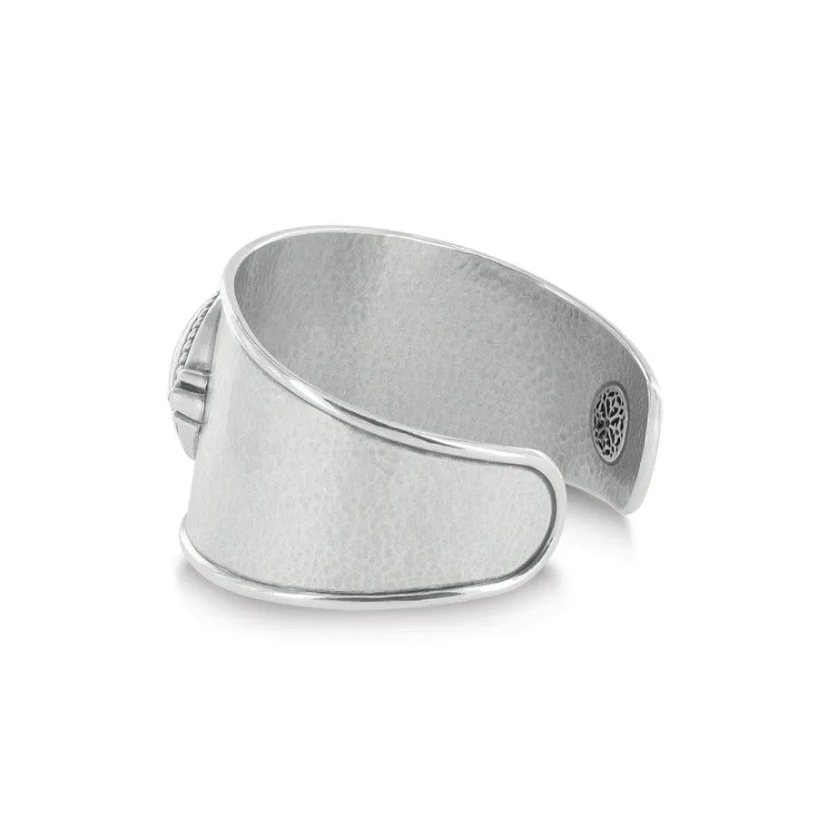 Monete Wide Cuff Bracelet