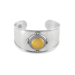 Monete Wide Cuff Bracelet