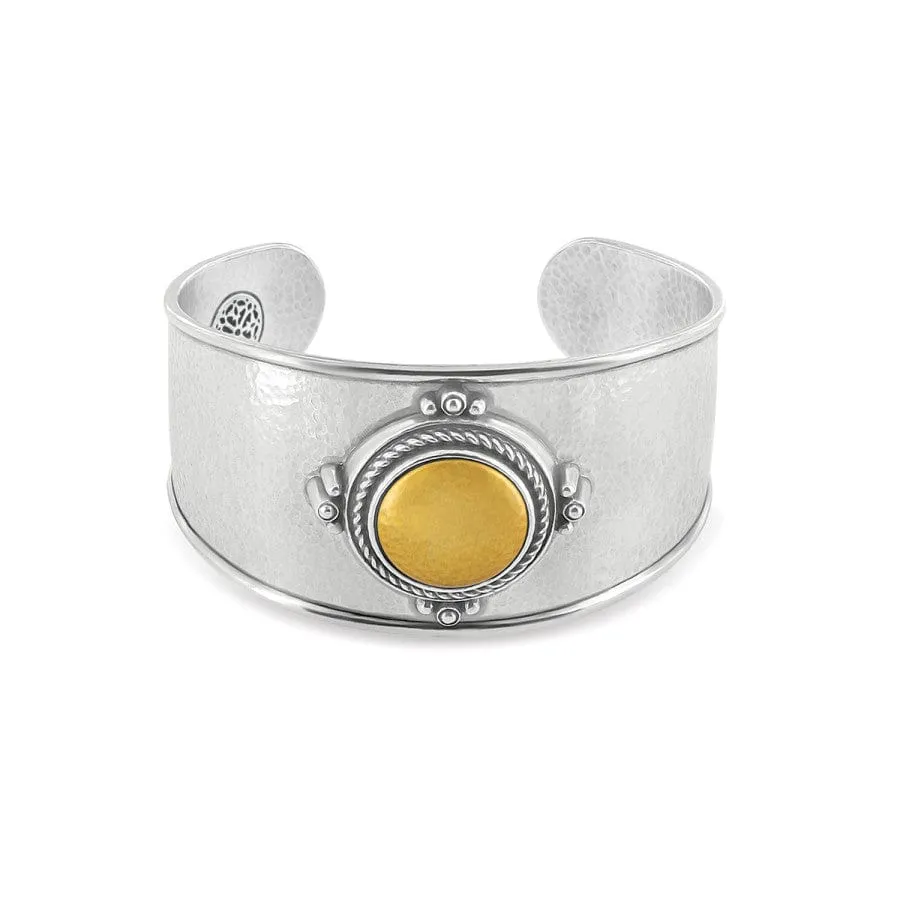 Monete Wide Cuff Bracelet