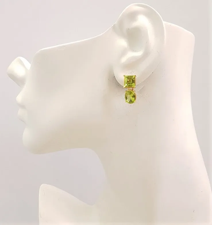 Peridot Separates Earrings