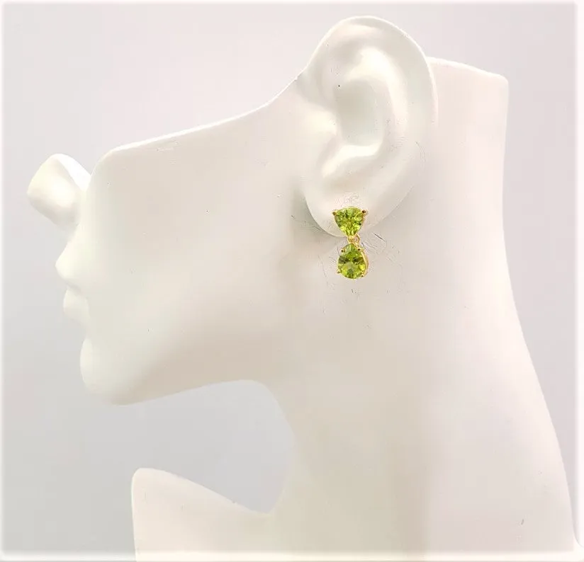 Peridot Separates Earrings