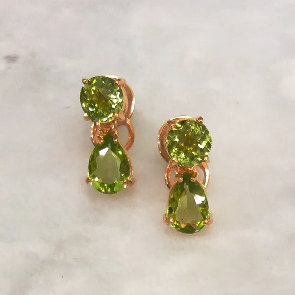 Peridot Separates Earrings