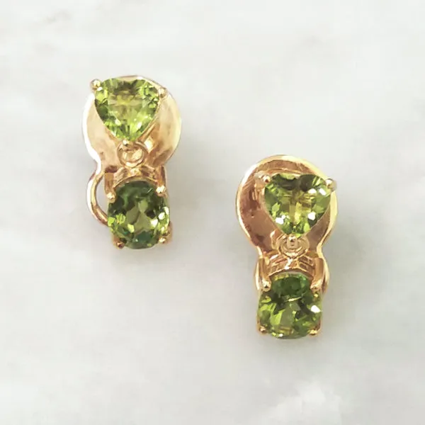 Peridot Separates Earrings