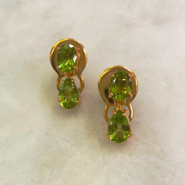 Peridot Separates Earrings