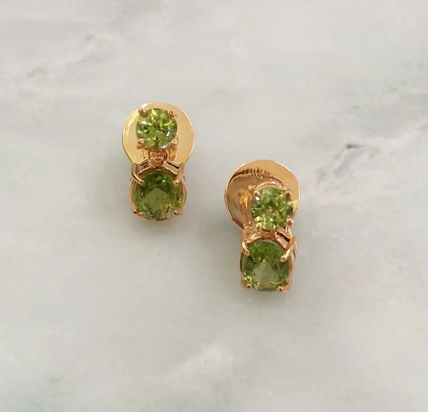 Peridot Separates Earrings