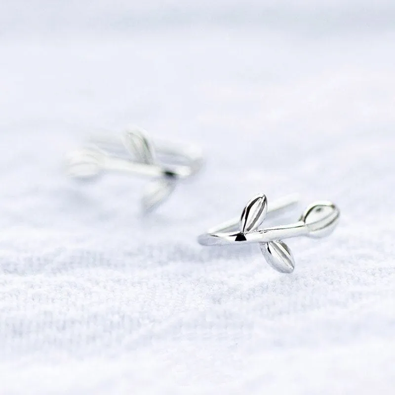 Rabbit, Leaf, Pinecone and Cat Crystal Stud Earrings