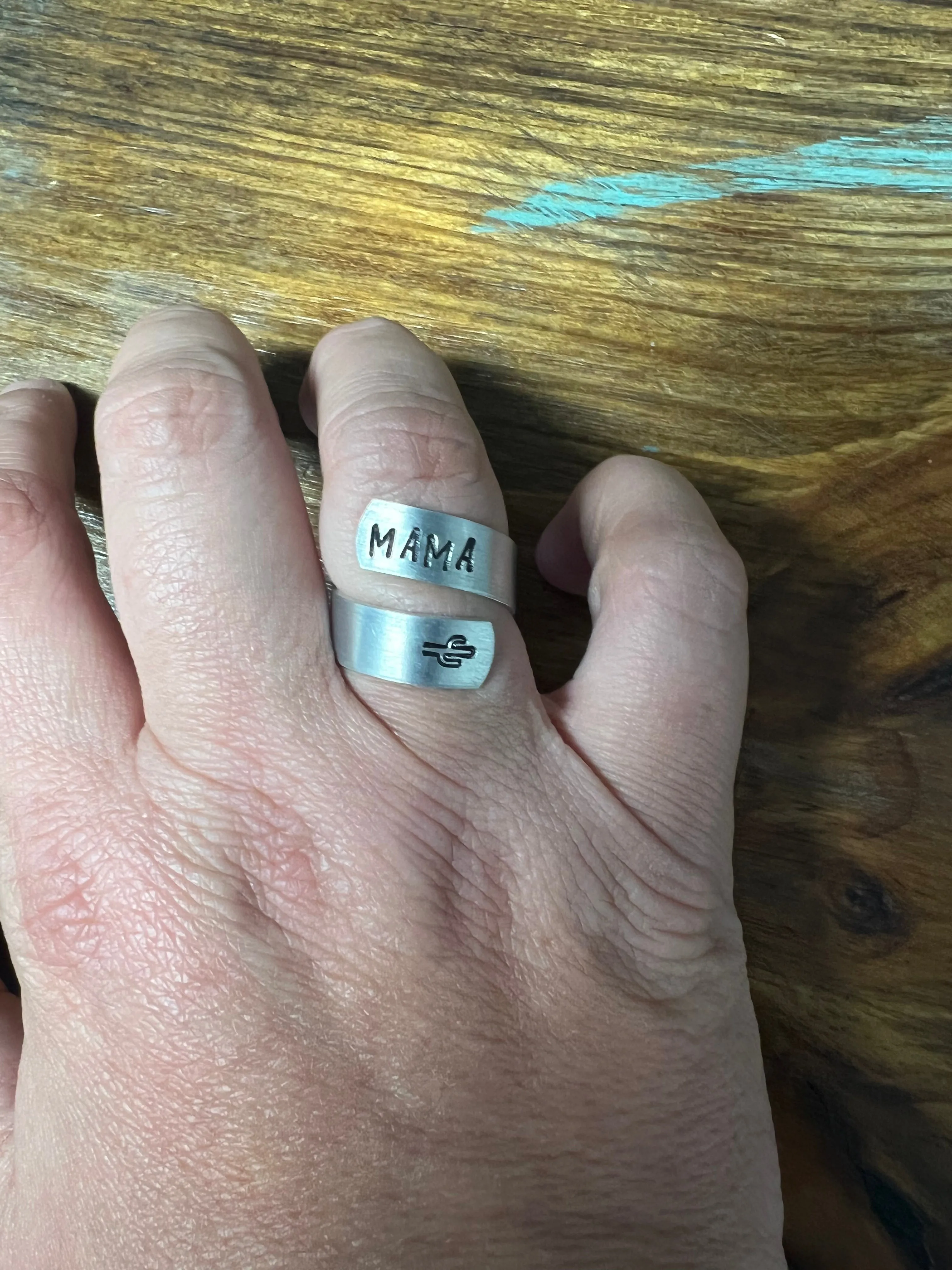 Ring engraved