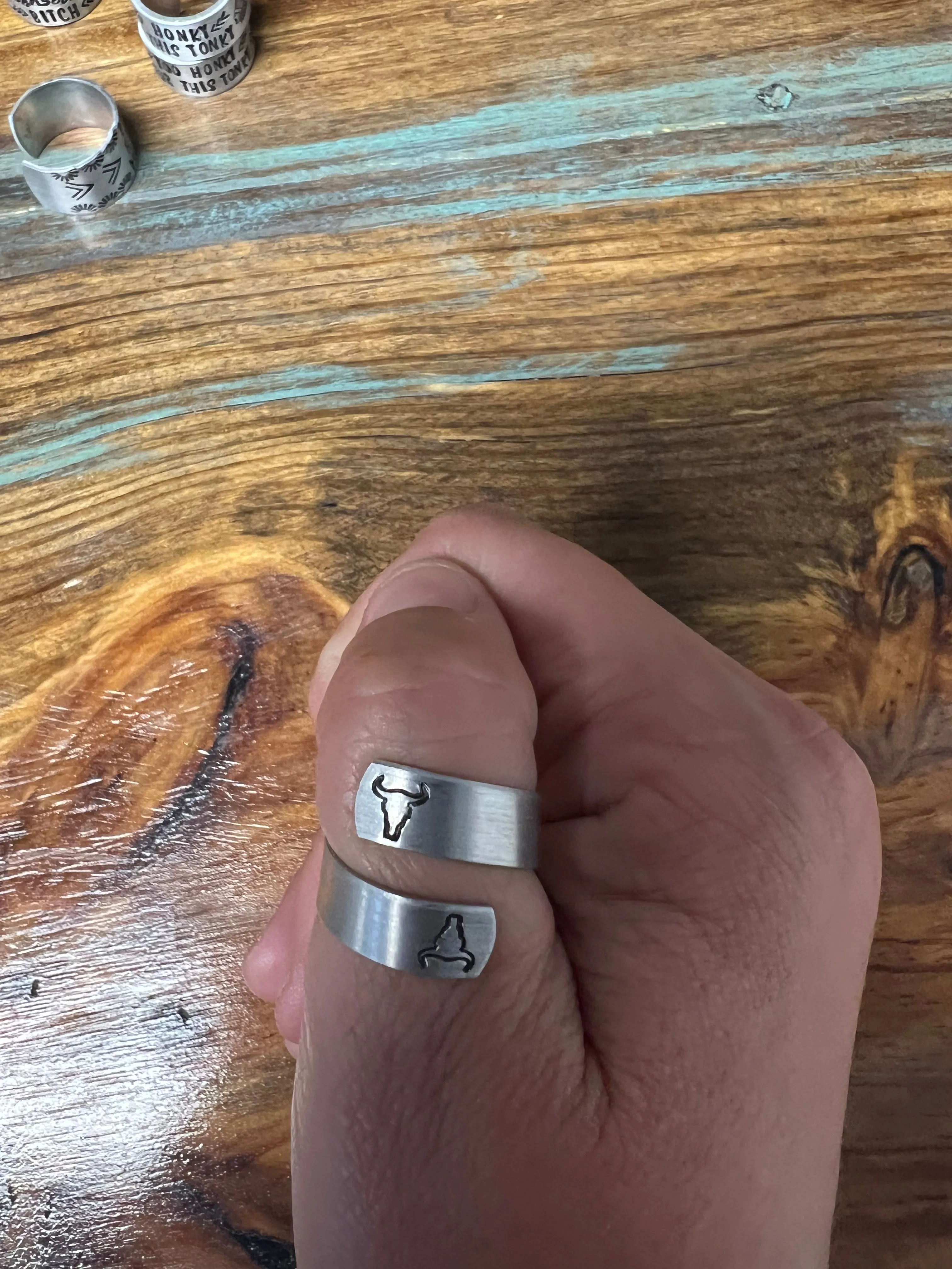 Ring engraved