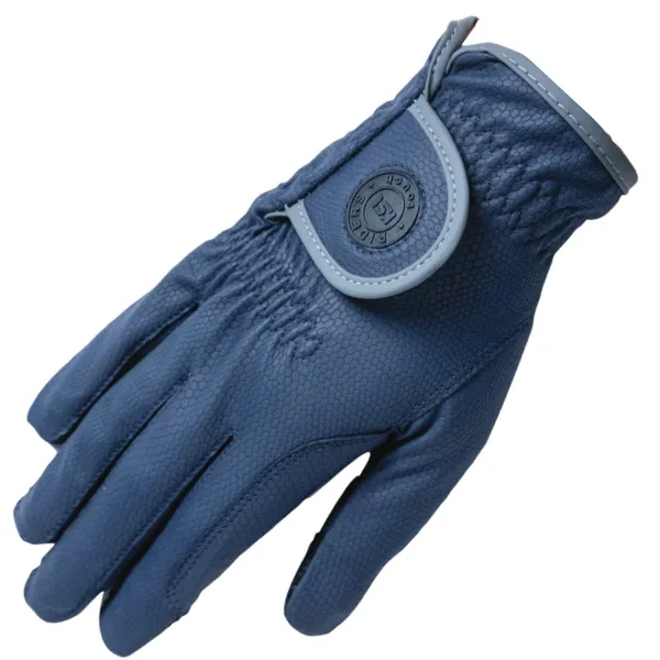 RSL 'Cambridge' Gloves in Navy/Grey - Women's 6 (Women's XXS)