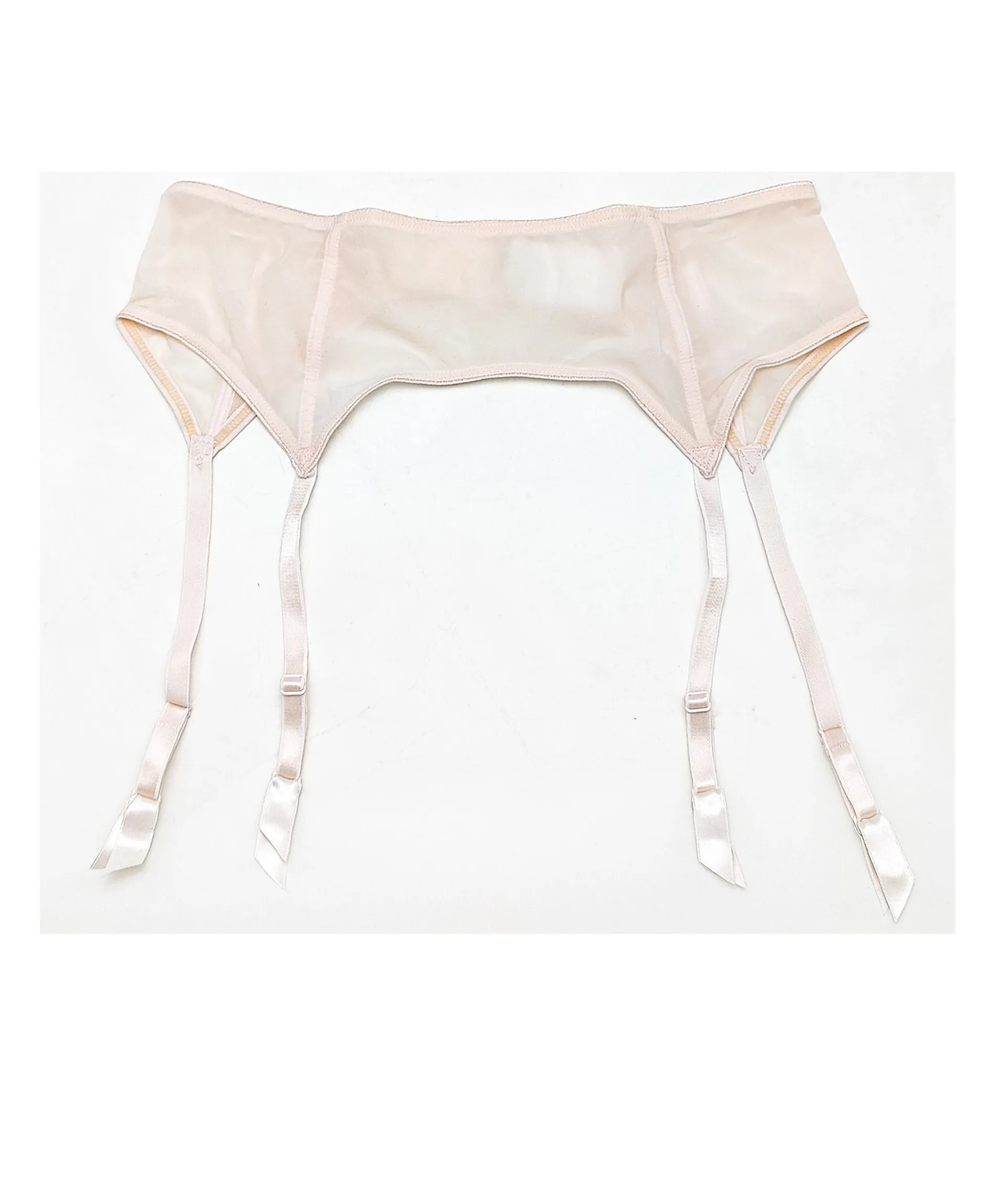 sheer tactel suspender belt