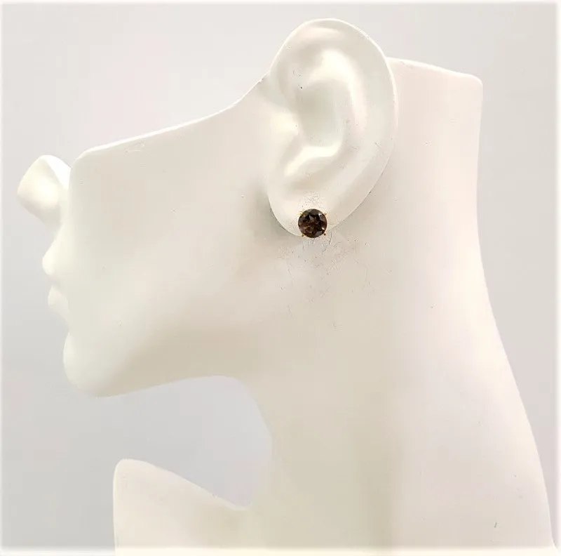 Smoky Quartz Separates Earrings