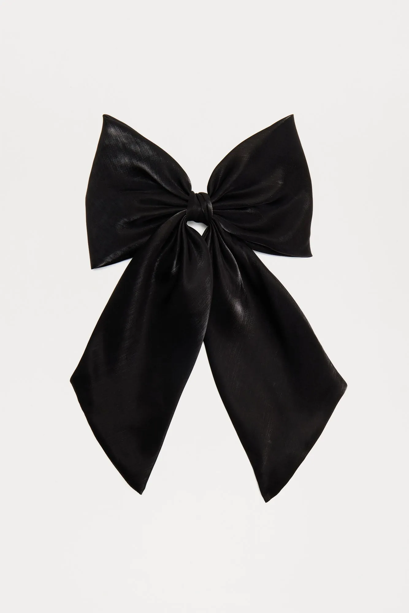 Sophia Hair Bow - Black