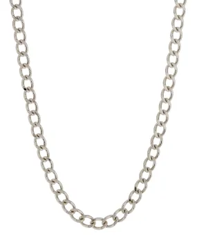 The Classique Curb Chain (8mm)- Silver