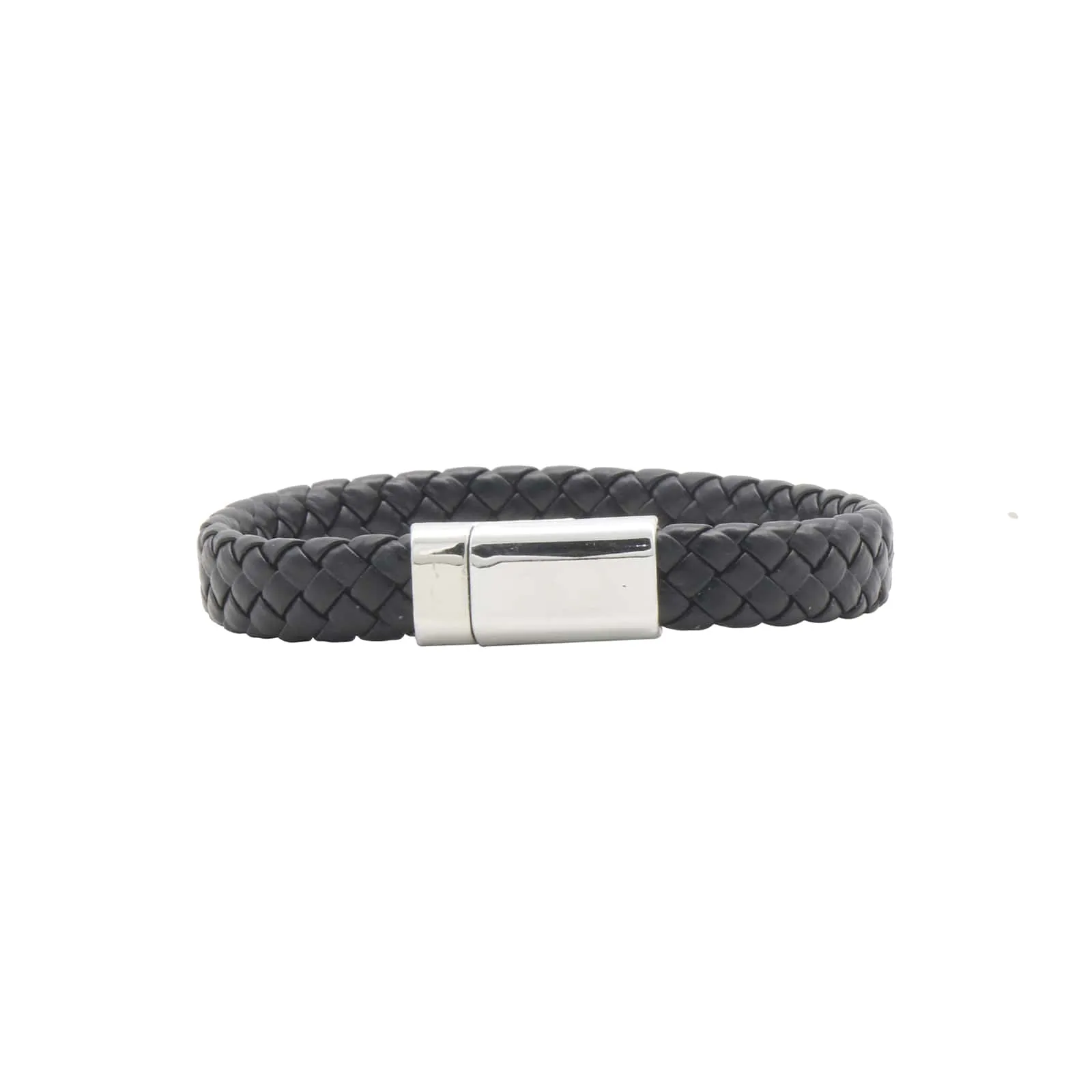 Theodore All Black Men's Watch Bracelet Stack