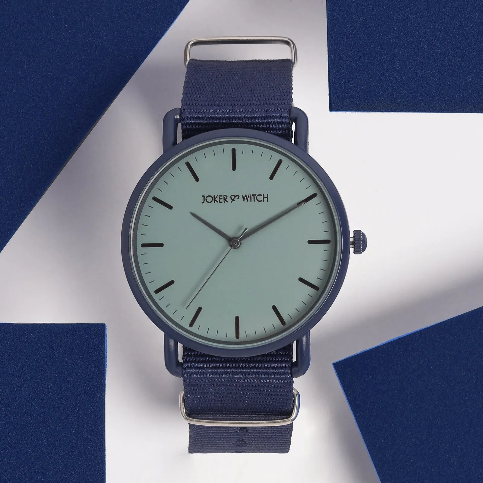 Tranquil Blue Nylon Strap Watch