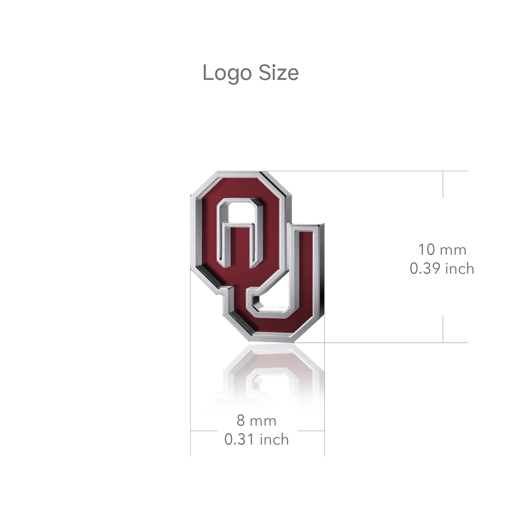 University of Oklahoma Watch Bar - Enamel